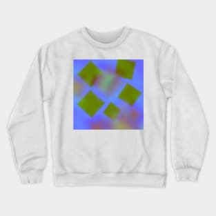 blue red yellow abstract texture Crewneck Sweatshirt